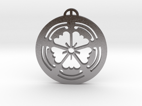 Beckhampton-Wiltshire Crop Circle Pendant in Processed Stainless Steel 316L (BJT)
