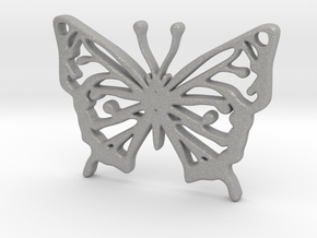 butterfly pendant in Aluminum
