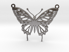Butterfly Pendant in Processed Stainless Steel 17-4PH (BJT)