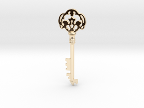 Old Key in 14K Yellow Gold