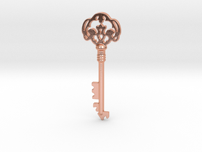 Old Key in Natural Copper