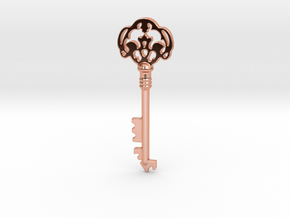 Old Key in Polished Copper