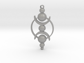 Lizzano Veneto crop circle pendant in Aluminum