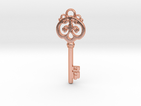 Key in Natural Copper