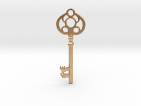 Old Key in Natural Bronze