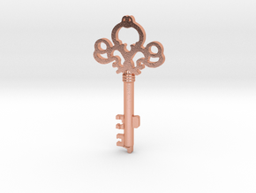 Key in Natural Copper