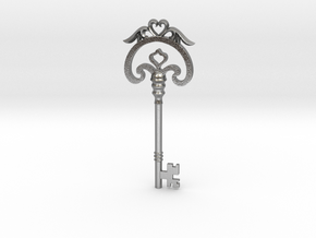 Key in Natural Silver