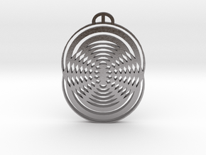 Shalbourne Wiltshire Crop Circle Pendant in Processed Stainless Steel 17-4PH (BJT)