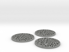 floral coasters in Gray PA12