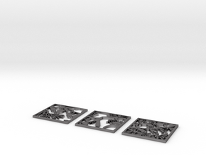 Bird Coasters in Processed Stainless Steel 316L (BJT)