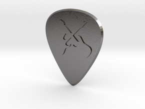 guitar pick_Two Guitars in Processed Stainless Steel 17-4PH (BJT)
