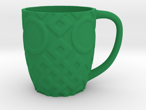 mug in Green Smooth Versatile Plastic