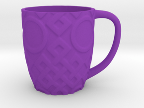 mug in Purple Smooth Versatile Plastic
