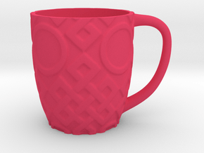 mug in Pink Smooth Versatile Plastic