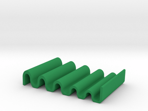 A Soap Holder in Green Smooth Versatile Plastic