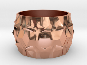 A Bracelet in Polished Copper