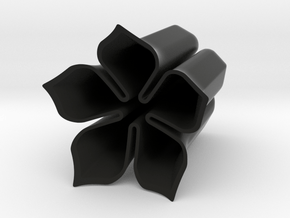 flower penholder in Black Smooth PA12