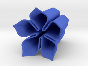 flower penholder in Blue Smooth Versatile Plastic