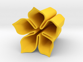 flower penholder in Yellow Smooth Versatile Plastic