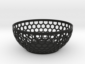 bowl in Black Smooth Versatile Plastic