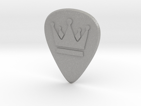 guitar pick_King in Aluminum