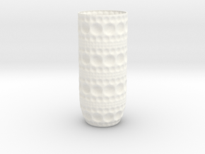 Vase AD11B in White Smooth Versatile Plastic