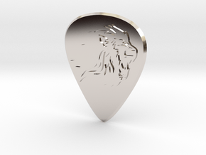 guitar pick_Lion in Platinum