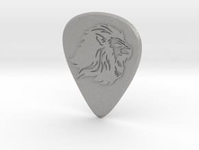 guitar pick_Lion in Aluminum