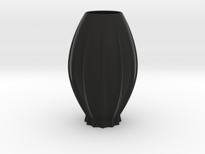 Vase 201PD in Black Smooth PA12
