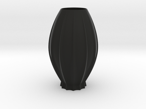 Vase 201PD in Black Smooth Versatile Plastic