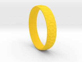 bracelet in Yellow Smooth Versatile Plastic
