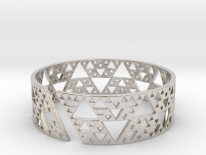 Sierpinski Bracelet in Platinum