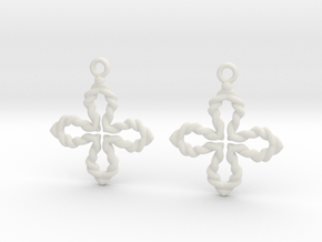 earrings in PA11 (SLS)