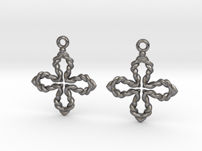 earrings in Processed Stainless Steel 316L (BJT)