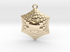 pendant in 14k Gold Plated Brass