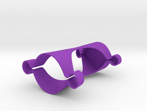toothbrush holder in Purple Smooth Versatile Plastic