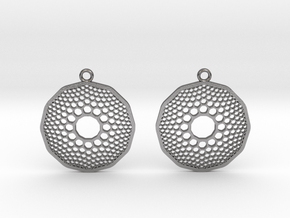 earrings in Processed Stainless Steel 316L (BJT)