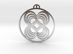 pendant in Natural Silver