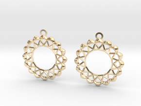 earrings in Vermeil