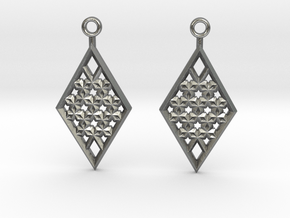 earrings in Natural Silver