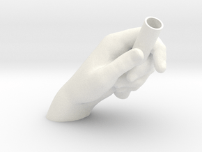 hand_alone in White Smooth Versatile Plastic