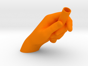 hand_alone in Orange Smooth Versatile Plastic