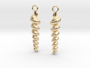 shelly earrings in 14k Gold Plated Brass