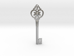 Key in Natural Silver