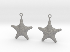 starfish earrings in Accura Xtreme