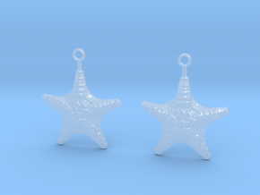 starfish earrings in Accura 60