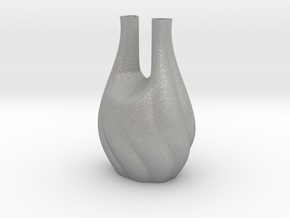 weird two-hearted vase in Aluminum