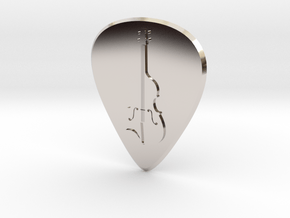 guitar pick_cello in Platinum