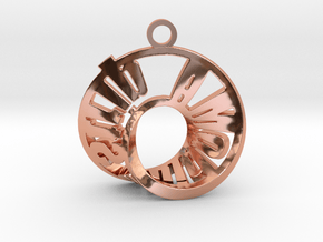 Mobius Strip in Polished Copper