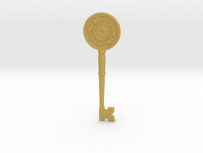 A key in Tan Fine Detail Plastic